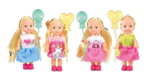 Display X12 Muñeca Loleaqi Con Globo 4 Modelos