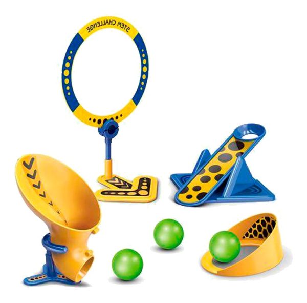Juego De Mesa Stem Desafío Con Tres Pelotitas Y Accesorios - Imagen 2