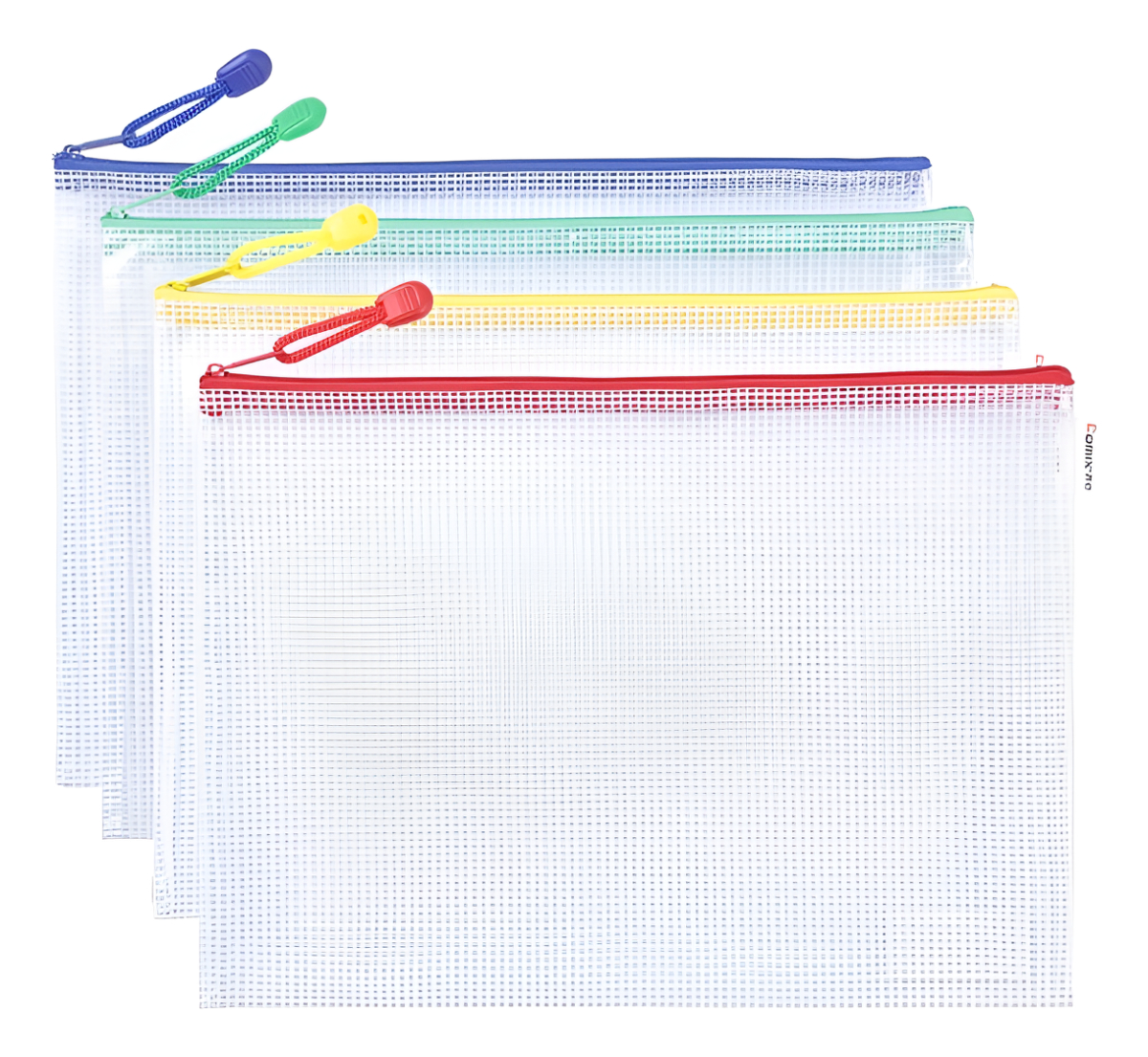 Sobre Zip Comix A4 Pack Mesh Zipbag