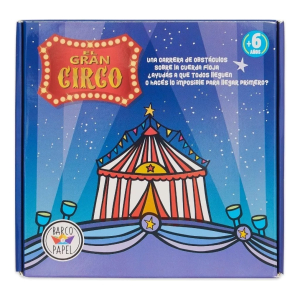 Juego De Mesa Infantil El Gran Circo Barco De Papel