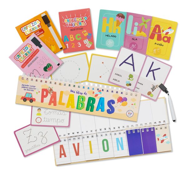 Combo Libro Y Cartas X4 Empiezo A Escribir Barco De Papel - Imagen 2