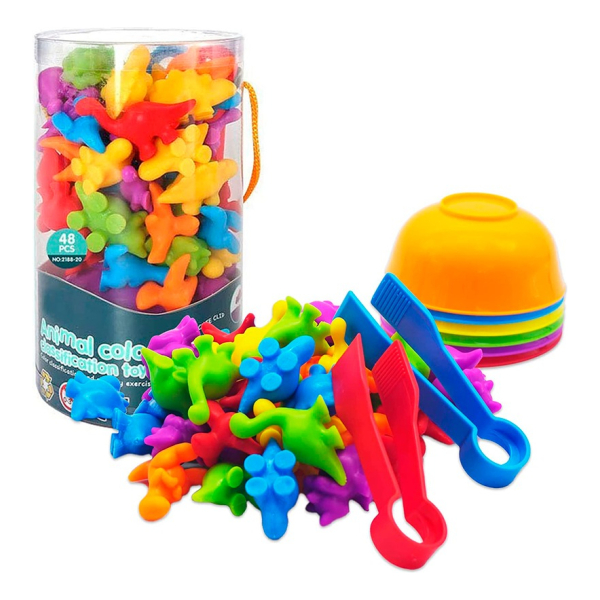 Juego De Clasificación Colores Varios Diseños - Imagen 12