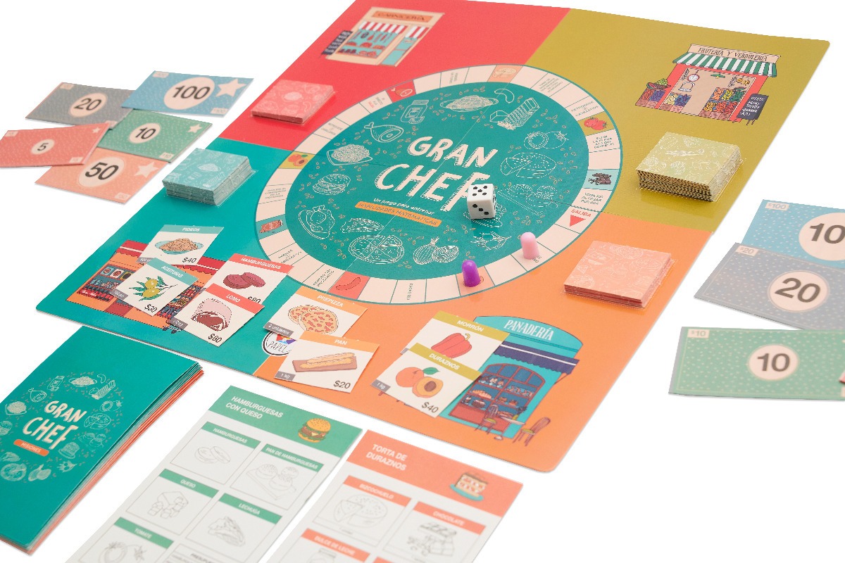 Juego De Mesa Gran Chef Didáctico Aprendizaje Barco De Papel - Imagen 5