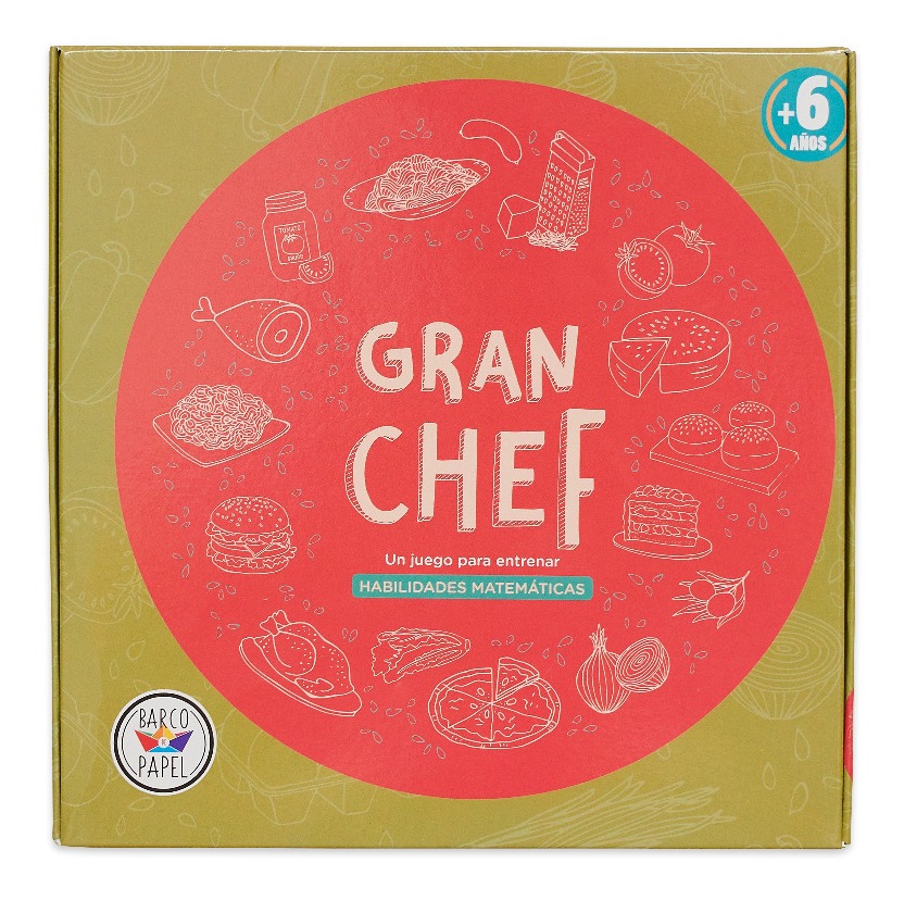 Juego De Mesa Gran Chef Didáctico Aprendizaje Barco De Papel