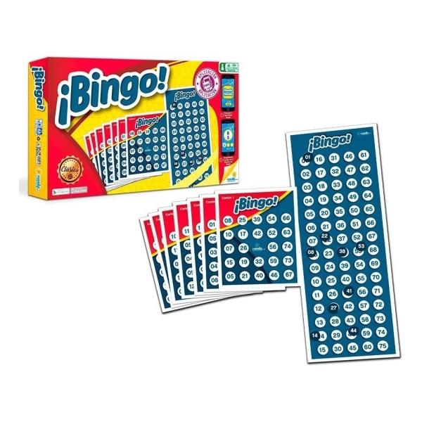 Juego De Mesa Bingo Clásico Ronda