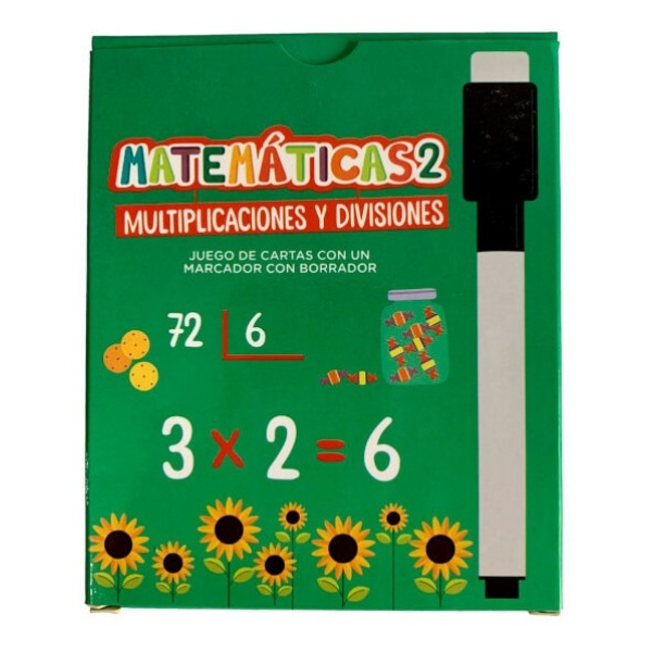 Matematicas 2 Sumas Y Restas Juego De Cartas Con Un Marcador