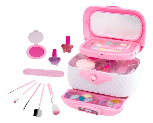 Maquillaje Juguete Infantil Princess Box Con Estuche