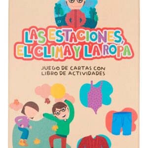 Juego De Cartas Las Estaciones, El Clima Y La Ropa Didáctico