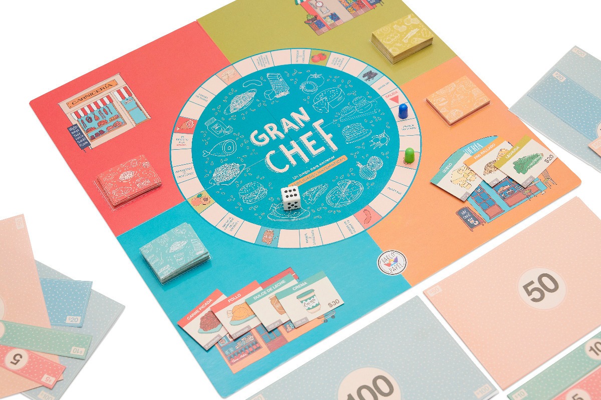 Juego De Mesa Gran Chef Didáctico Aprendizaje Barco De Papel - Imagen 4