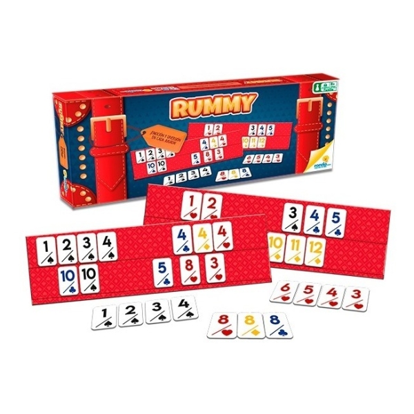 Juego De Mesa Rummy Carton - Toy Store - Imagen 2