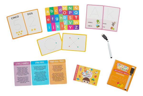 Combo Libro Y Cartas X4 Empiezo A Escribir Barco De Papel - Imagen 7