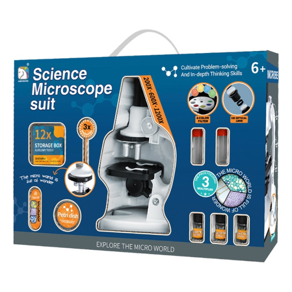 Set Completo Microscopio Con Accesorios