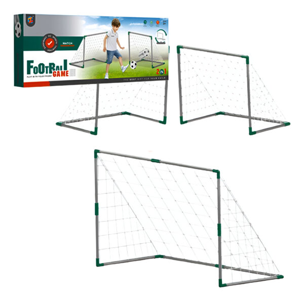 Arco De Fútbol 2en1 Con Pelota. Uno Grande O Dos Chicos.