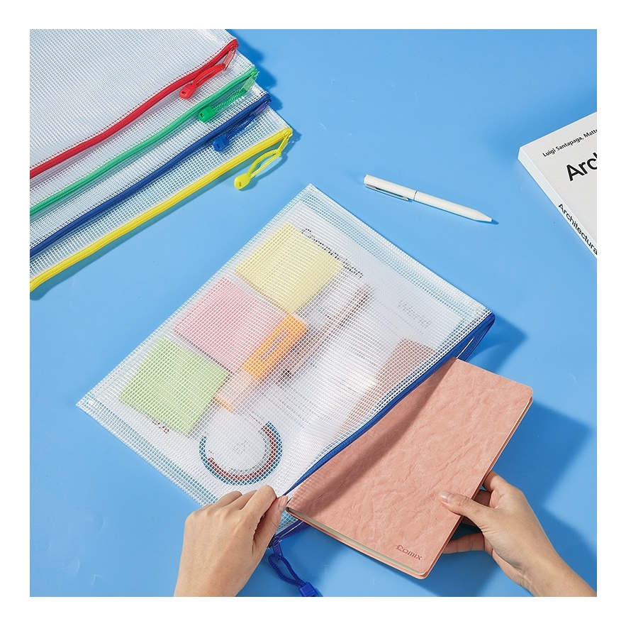 Sobre Zip Comix A4 Pack Mesh Zipbag - Imagen 2