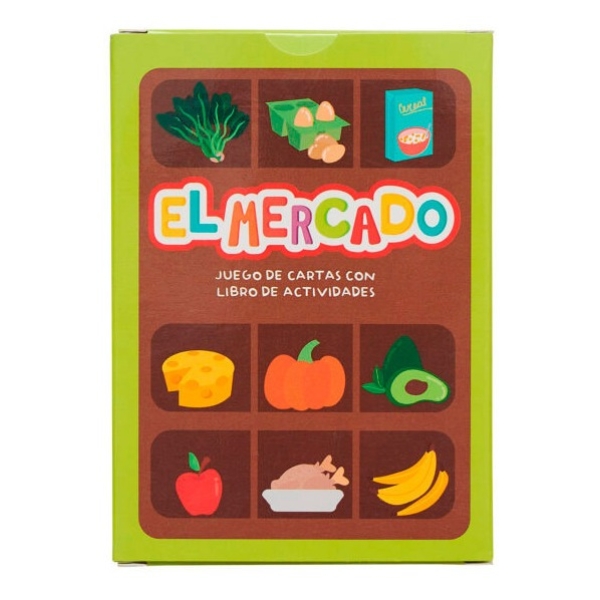 Juego Cartas El Mercado De Alimentos Barco De Papel