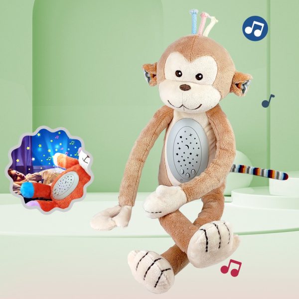 Velador Monito Con Música, Luz Para Niños Y Bebés - Imagen 3