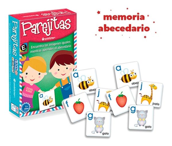 Juego De Memoria Con Abc Parejitas Smart Games - Toy Store - Imagen 3