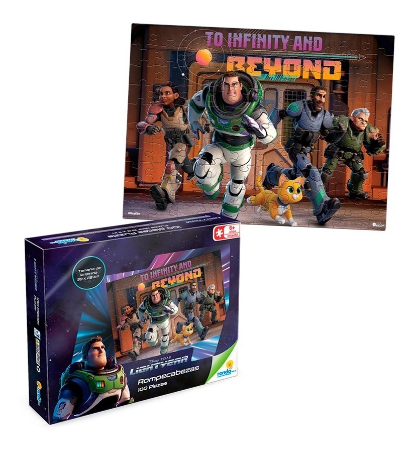 Puzzle De 100 Piezas Buzz Lightyear De Pixar Disney