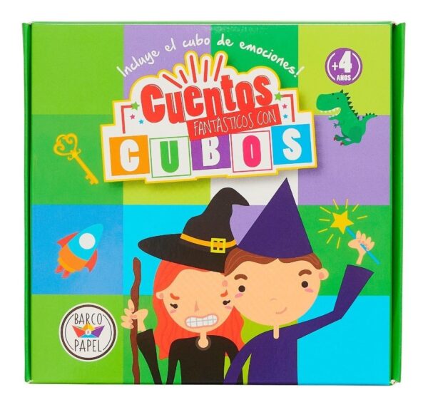 Juego Mesa Cuentos Fantasticos Con Cubos Arma Tu Historia