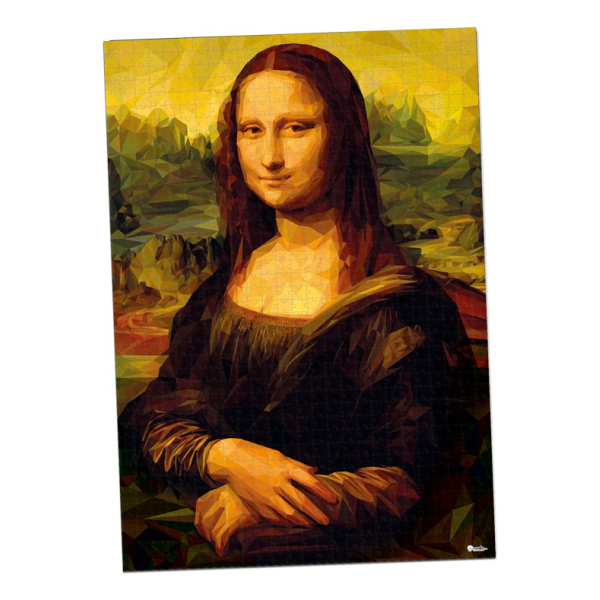 Rompecabezas X1000 Piezas Obras De Arte Mona Lisa12 - Imagen 2
