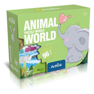 Puzzle Grande Animales Arthink 96 Piezas 60x42cm