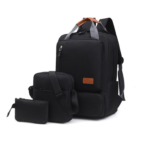 Mochila Set Tecnológica Muy Espaciosa Con Morral Y Estuche