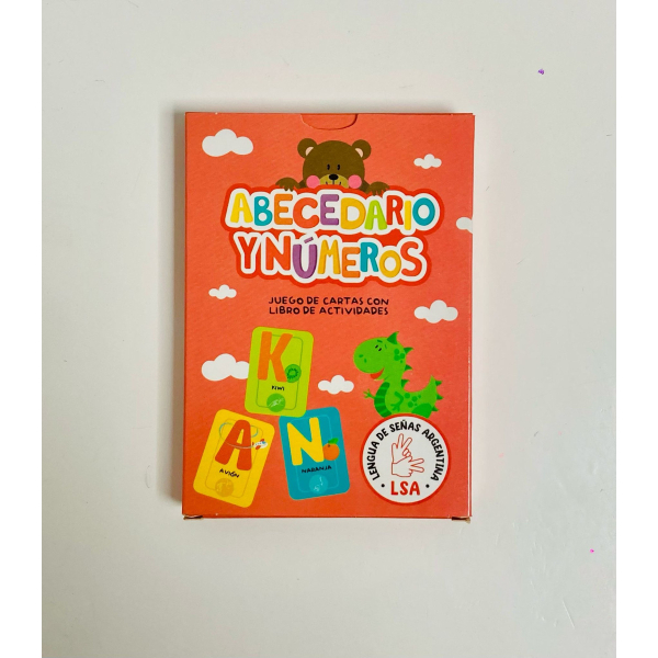 Juego Cartas Abecedario Y Números Didáctico Barco De Papel