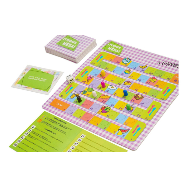Juego De Mesa Todos A La Mesa Didáctico Barco De Papel - Imagen 4