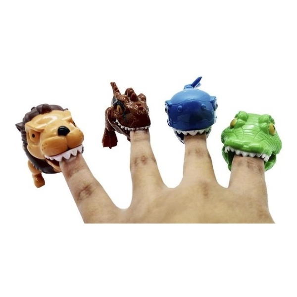 Juguete Dinos Y Animales Bestias X3 Muerden Coleccionables - Imagen 3