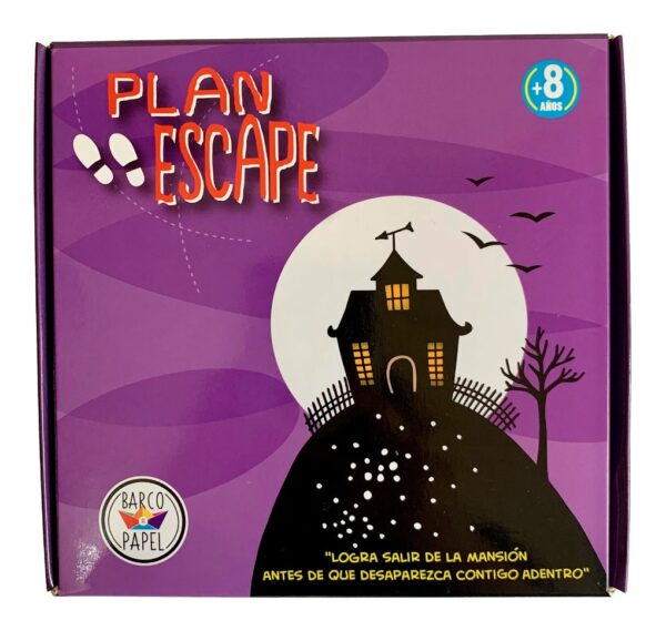 Juego De Mesa Plan Escape 2 En 1 Didáctico Barco De Papel