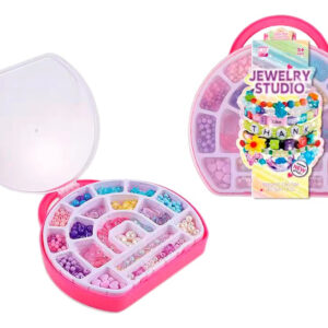 Juguete Set Para Armar Pulseras Infantil Con Estuche