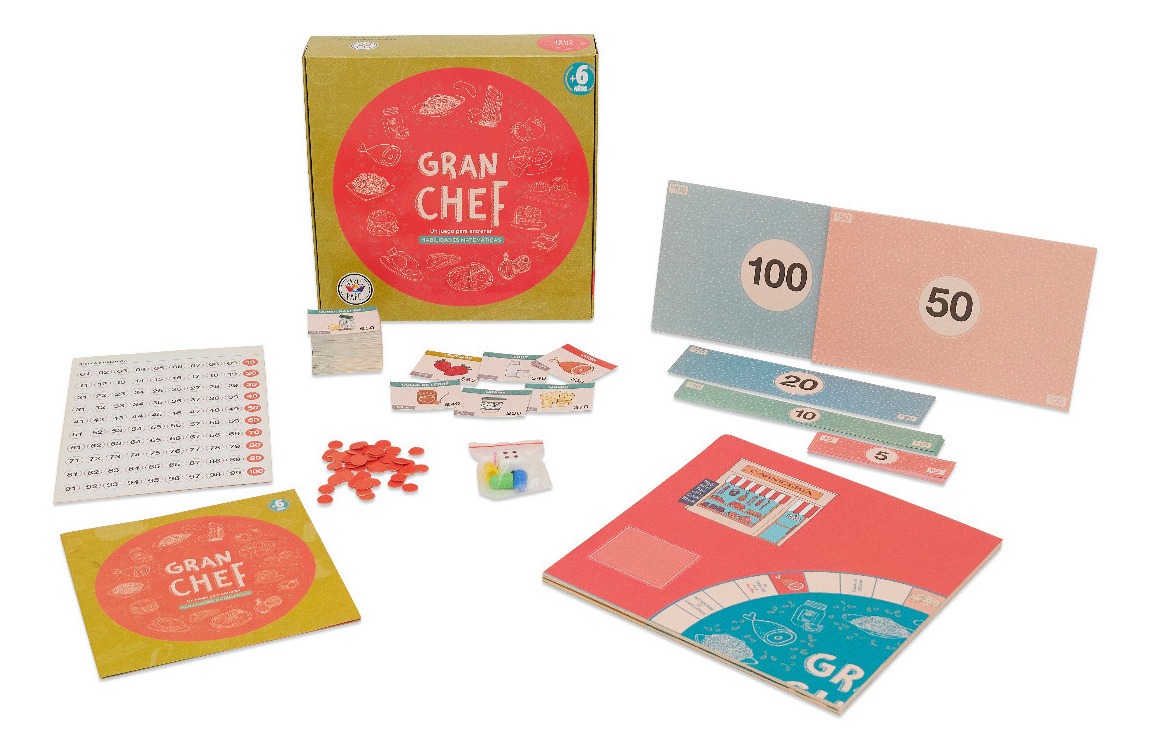 Juego De Mesa Gran Chef Didáctico Aprendizaje Barco De Papel - Imagen 2