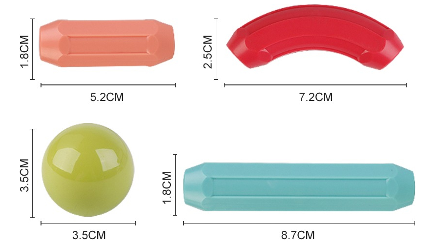 Stick Magnets Bloques Magnéticos De Construcción X25pcs - Imagen 3