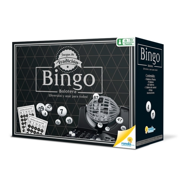 Juego Bingo Con Bolillero Familiar Con Accesorios Toy Store - Imagen 2