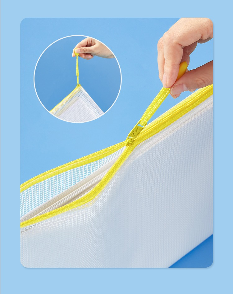 Sobre Zip Comix A4 Pack Mesh Zipbag - Imagen 4