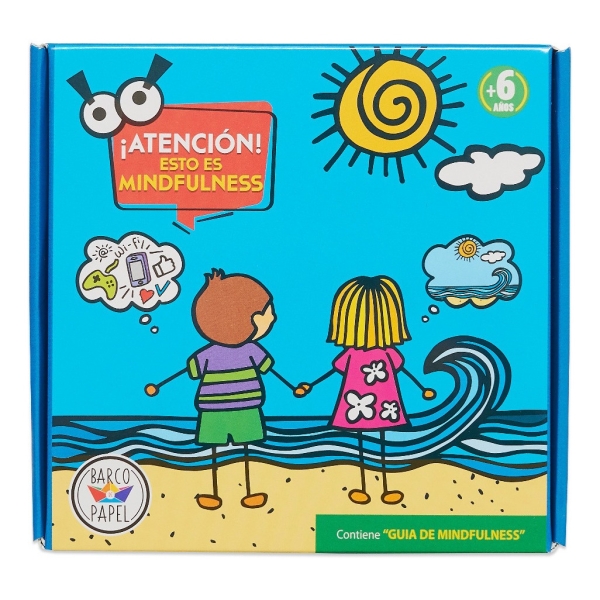 Juego De Mesa !atención! Esto Es Mindfulness Barco De Papel
