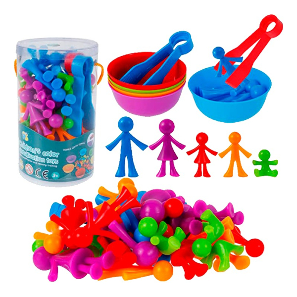 Juego De Clasificación Colores Varios Diseños - Imagen 10