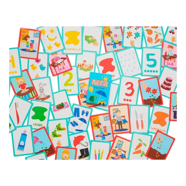 Juego Cartas Asociaciones Y Secuencias Barco De Pa - Imagen 3