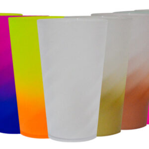 Vasos Twister Degradé Color 500ml En Caja Gran Calidad