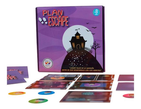 Juego De Mesa Plan Escape 2 En 1 Didáctico Barco De Papel - Imagen 3