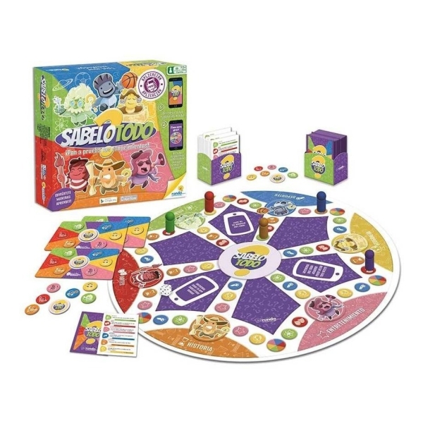 Juego De Mesa Sabelotodo Ronda Con App - Imagen 2