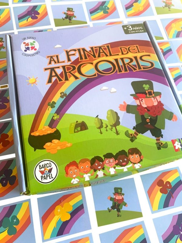 Juego De Mesa El Final Del Arcoíris Barco De Papel - Imagen 3