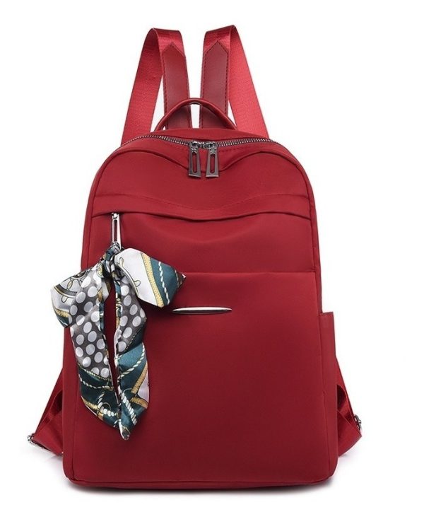 Mochila Con Pañuelo Antirrobo Varios Bolsillos Calidad