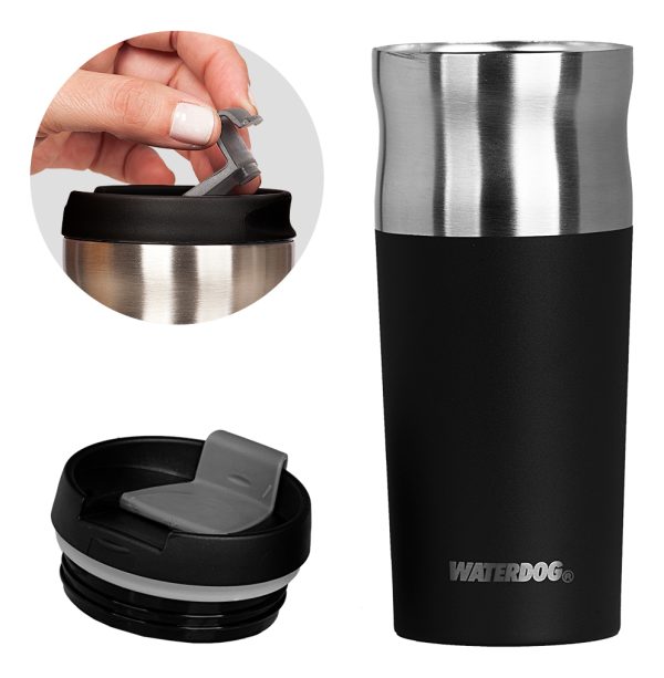 Vaso Térmico Waterdog 450ml Acero Inox Colores - Imagen 2