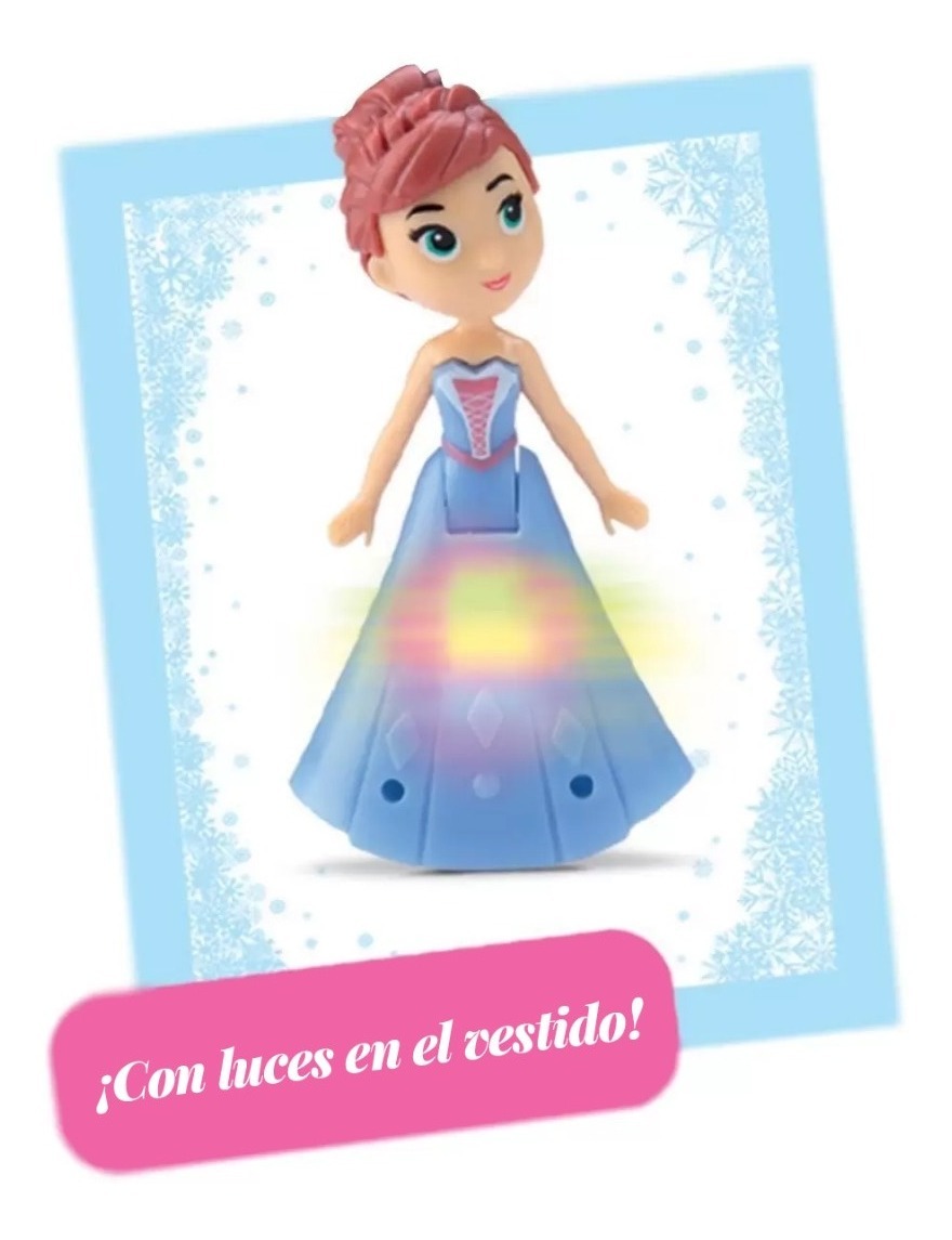 Juguete Castillo Princesa Snow Luces Intermitentes Y Acces - Imagen 5