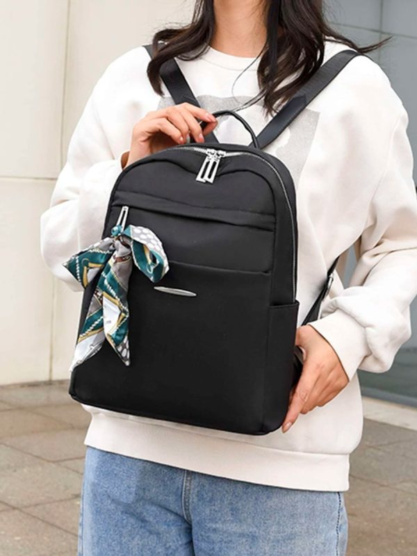 Mochila Con Pañuelo Antirrobo Varios Bolsillos Calidad - Imagen 6