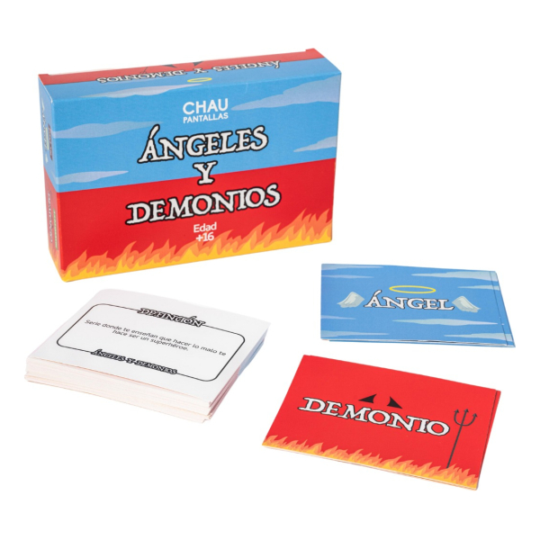 Juego De Cartas Angeles Y Demonios - Chau Pantallas - Imagen 2