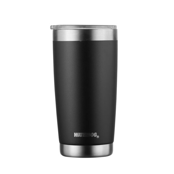 Vaso Térmico Waterdog Borda Color Negro 500ml