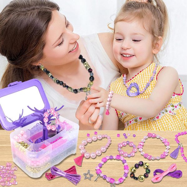 Set De Cuentas Para Hacer Pulseras Jewerly Box - Toy Store - Imagen 8