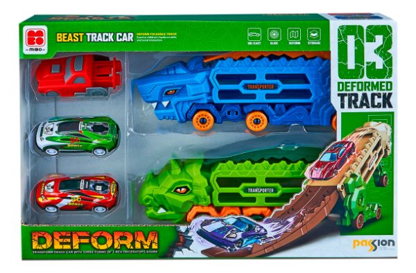 Set Camiones Autitos Bestias Deform